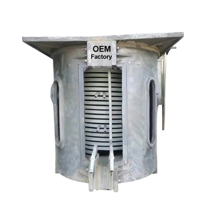 Horno de fundición, 350Kg, 500Kg, 750Kg, 1T, horno de inducción de chatarra, fundición de hierro, fundición de acero, planta de fundición Industrial - Product Image 1