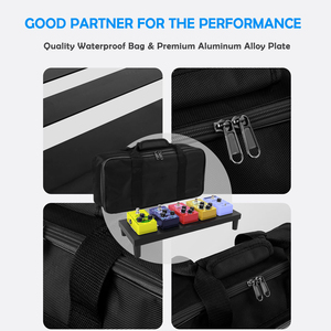 <span class=keywords><strong>Pedaliera</strong></span> per <span class=keywords><strong>chitarra</strong></span> con piedini lunghi con borsa per il trasporto, Design cavo in lega di alluminio da 15 pollici e <span class=keywords><strong>pedaliera</strong></span> effetto <span class=keywords><strong>chitarra</strong></span> leggera - Product Image 4