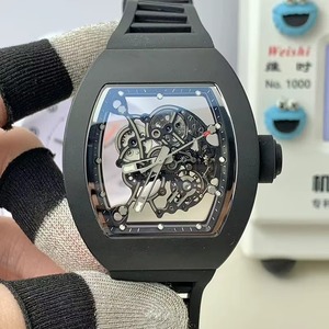 Montres mécaniques automatiques à tourbillon multifonctionnelles squelettisées de luxe 055, les plus vendues, montres de sport étanches - Product Image 6