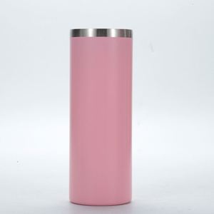 Tasses à double paroi en acier inoxydable, mug métallique 20oz, gobelet vierge multicolore pour sublimation, bouteille d'eau isotherme sous vide - Product Image 4