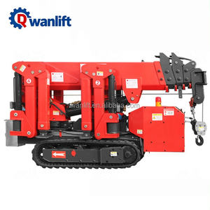 Nouvelle Offre Spéciale : Mini Grue Araignée sur Chenilles de Qualité Européenne 3 et 5 Tonnes avec Élingue à Chaîne, Certifiée CE, Télécommandée - Product Image 1