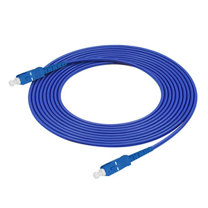 สายไฟเบอร์ออปติกแบบ Single Mode LC to SC FC ST 1310nm 1550nm  แบบมีเกราะเหล็ก  ทนไฟ ป้องกันหนู - Product Image 1