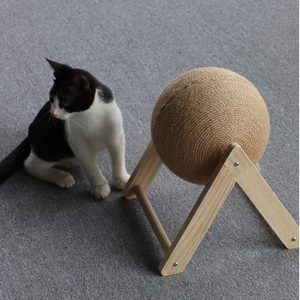 Planche de jouet pour chat en papier durable du Vietnam avec planche de corde en sisal naturel pour le meulage des pattes grattoir pour animaux de compagnie pour chatons et chats - Product Image 4