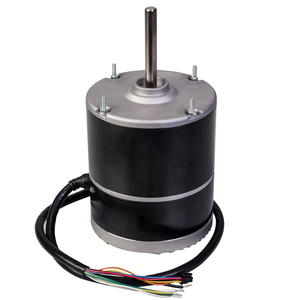Moteur BLDC à aimant permanent monophasé 50Hz ECM NEMA 115/208-230V 1/3HP pour systèmes de climatisation (HVAC) - Product Image 5