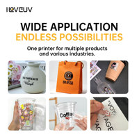 Étiquette de produit, résistante à l'usure et lavable, imprimante UVDTF 60 cm CMYKWV.