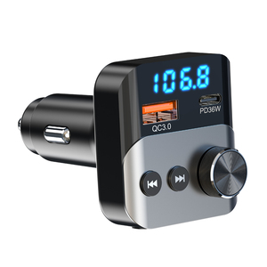 54 Вт FM передатчик аудио приемник BT Handsfree PD36W автомобильное зарядное устройство быстрое зарядное устройство автомобильный mp3-плеер - Product Image 3