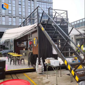 Depositi pieghevoli del contenitore di grandi dimensioni con i terrazzi, vendite dirette della fabbrica con i prezzi favorevoli - Product Image 3