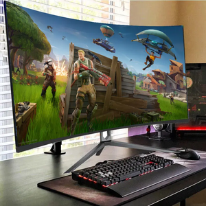 Profesional tanpa batas Lcd 32 inci murah 144Hz Comput melengkung 1080P 75Hz untuk Pc Monitor Gaming 4K - Product Image 5