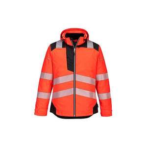 PORTWEST - T400RBKS PW3 Chaqueta de invierno Hi-Vis Rojo/Negro-EAN 5036108389414 ROPA DE TRABAJO DE 2017 - Product Image 1