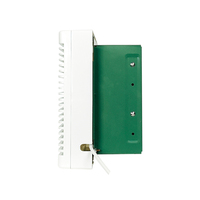 Obturateur mural carré en plastique pour fenêtre Ventilateur d'extraction de salle de bain Ventilateur d'extraction d'air de cuisine avec cadre et obturateur en métal