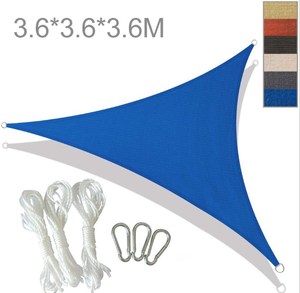 A forma di triangolo HDPE parasole rete tenda <span class=keywords><strong>tela</strong></span> intrecciata tenda vela <span class=keywords><strong>per</strong></span> protezione solare all'aperto - Product Image 4