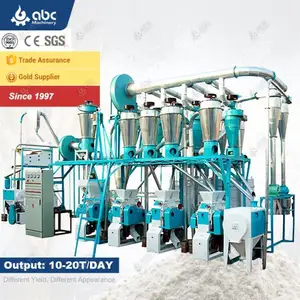 High-End Designed 10-20T/Day Chickpeas Unit Automatic Flour Mill For Making Tapioca