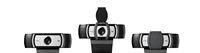Logi-tech WEBcam HD C270 berkabel USB, mikrofon bawaan untuk kantor HD 720p 30 FPS untuk kamera konferensi Video Web PC