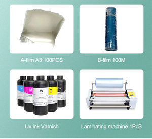 A3 UV máy in cho trường hợp điện thoại UV dtf máy in máy chuyển Sticker 3050 phun UV máy in cho gỗ Chai thủy tinh - Product Image 4