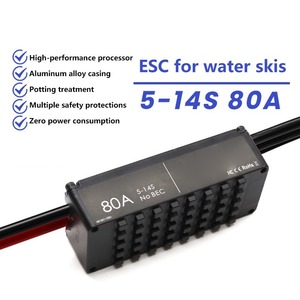 Controlador de Velocidad Electrónico (ESC) sin Sensor, Impermeable, de Alta Corriente, 5-14S 80A, para Tabla de Surf Eléctrica Efoil - Product Image 6