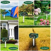 Produit le plus vendu : Répulsif solaire ultrasonique pour animaux sauvages (renards, souris, oiseaux, corbeaux, chiens)