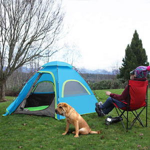 <b>Easy</b> Setup Instant Camping <b>Tent</b> | Family-Sized Dome <b>Tent</b> | Automatic Quick Deployment | All-Season Lightweight Foldable Shelter - Product Image 2