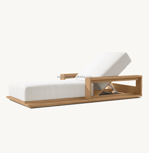 Conjuntos de Muebles de Jardín Clásicos para Exteriores Sassanid, Tumbonas de Teca para Hotel, Tumbona Ajustable de Teca <span class=keywords><strong>Bahia</strong></span> - Product Image 2