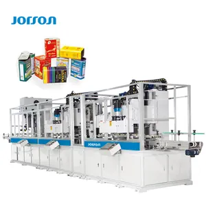 JORSON Full Automatic Small Square Rectangular Metal Tin Can Bodies Production Line Manufacturing Making Machine