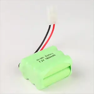 उच्च प्रदर्शन AA 7.2V 3300Mah निम बैटरी पैक