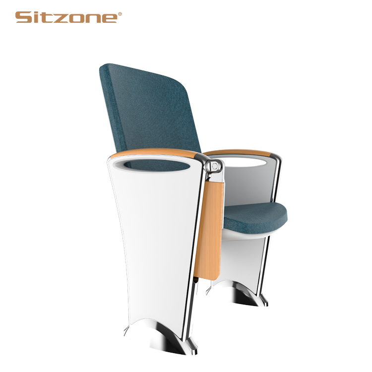 Современный дизайн ткани пользовательский цвет новый стиль кинотеатр церковное сиденье аудитории стул