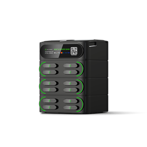 Station de charge multi-appareils pour téléphone portable public Station de charge rapide empilable à 12 emplacements avec chargeur de batterie Pos 6000 Mah - Product Image 4