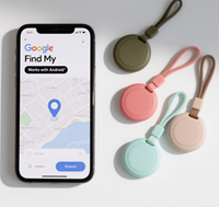 Étiquette intelligente Google Find My Device Android Air Tag Tracker Global Position Locator Finder Key Wallet Card Bag Android Find My Tag