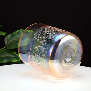 Cuencos <span class=keywords><strong>de</strong></span> cristal <span class=keywords><strong>de</strong></span> alquimia Rosa 432Hz Perfect Pitch Soul Gemstone Bowls Instrumentos Musicales Yoga Meditación - Product Image 4