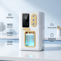 Mesin Air Hidrogen 1800ml SPE PEM Generator Hidrogen Hemat Energi dan Tenang dengan Membran Dupont N117 untuk Penggunaan Klinik