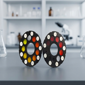 Disques de comparaison de couleurs pour tests en laboratoire et vérification des couleurs des produits du charbon et du pétrole, garantie 1 an, personnalisation OEM - Product Image 2