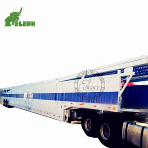 <span class=keywords><strong>Remolque</strong></span> de coche <span class=keywords><strong>cerrado</strong></span> de 2 ejes, plataforma hidráulica, <span class=keywords><strong>remolque</strong></span> de transporte, semirremolque de camión - Product Image 5