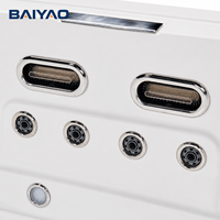 Spa de natation en acrylique au design moderne avec système Balboa pour mobilier de jardin extérieur, vente à prix réduit, piscine idromassaggio pour villas