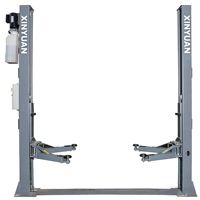 Équipement de garage automobile homologué CE, élévateur hydraulique à double vérin, vertical, à deux niveaux, électrique, capacité 4 tonnes