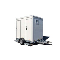 Fabricants de remorques sanitaires portables Lizheng, toilettes mobiles, remorques sanitaires de luxe pour l'extérieur