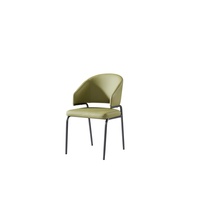 Chaise de salle à manger élégante et luxueuse en cuir PU moderne pour la maison, l'hôtellerie et l'intérieur – Magnifique