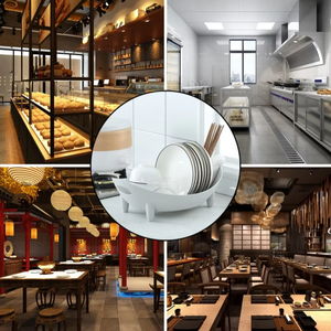 家庭用食器用排水ホルダーキッチンカトラリー収納ラックボウル収納ラック食器用乾燥ラック - Product Image 6