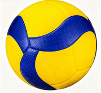 Vente en gros directe usine V200-300-330W Ballon de volley-ball taille 5 en microfibre souple laminée PU, Vente flash Voleibol