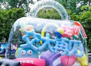 Modèle coloré exposition d'art sac à main gonflable <span class=keywords><strong>ballon</strong></span> Art déco affichage intérieur extérieur disponible - Product Image 3