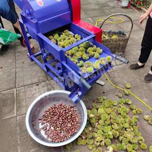 Éplucheur de coquilles de châtaignes, machine à enlever les écorces et à peler les châtaignes - Product Image 5