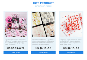 Nhiều màu gradient Màu bản sao giấy Sorbet giấy bao bì giấy in được sử dụng cho quà tặng quần áo hoa bao bì bên ngoài - Product Image 4