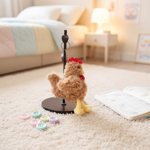 Lindo Peluche de Pollo Mini Esponjoso, Muñeco de Peluche Suave, Llavero de Moda para Decoración de Bolsos y Accesorios Diarios Encantadores - Product Image 5