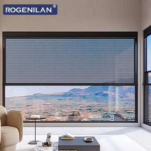 Ventanas Corredizas Verticales Inteligentes <span class=keywords><strong>de</strong></span> Aluminio con Doble Acristalamiento y Elevación Eléctrica <span class=keywords><strong>de</strong></span> <span class=keywords><strong>Vidrio</strong></span> Templado a Medida Rogenilan - Product Image 5