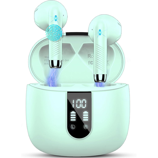 Wireless Earphones Bluetooth 5.4 Headphones Wholesale No Noise Cancelling Air Earphones with Mini Fast Charing Case Earbuds