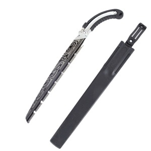 Farming Hermes Leather Waist Saw High Carbon Steel Manual Hand Saw For Carpentry With Sheath - Product Image 3