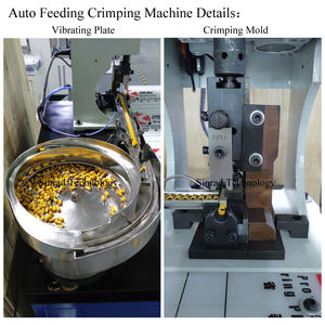 เครื่องย้ําหุ้มฉนวนป้อนอัตโนมัติ 2T เครื่องย้ําหุ้มราคาโรงงาน - Product Image 5