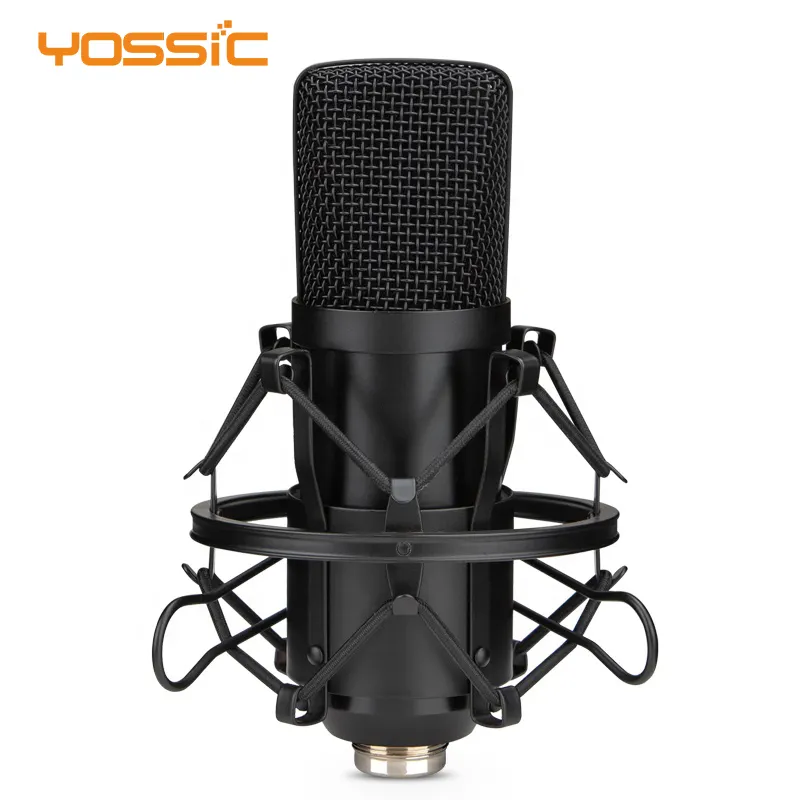 Microphone à condensateur USB, microphone de podcast, haute qualité, pour youtube, vente en gros,