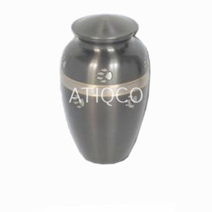 Top Selling Solid Aluminum Metal Cremation Funeral Urn Attractive Iron Brass & Copper <b>Jar</b> Smart Pink Color Iron Top for Adults - Product Image 5