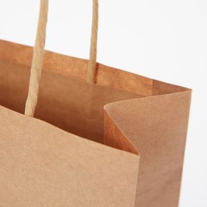 Bolsas de Papel Kraft con Fondo Cuadrado e Impresión Offset, Autoportantes para un Empaquetado Conveniente - Product Image 5
