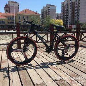 Fantas-bicicleta de montaña con amortiguación de freno de disco doble de velocidad variable, 26 pulgadas, barata, para adulto - Product Image 4
