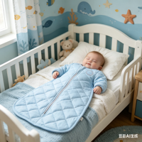 Sac de couchage hypoallergénique à manches longues pour bébé, coupe simplifiée, très demandé, pour kit de sortie d'hôpital du nouveau-né